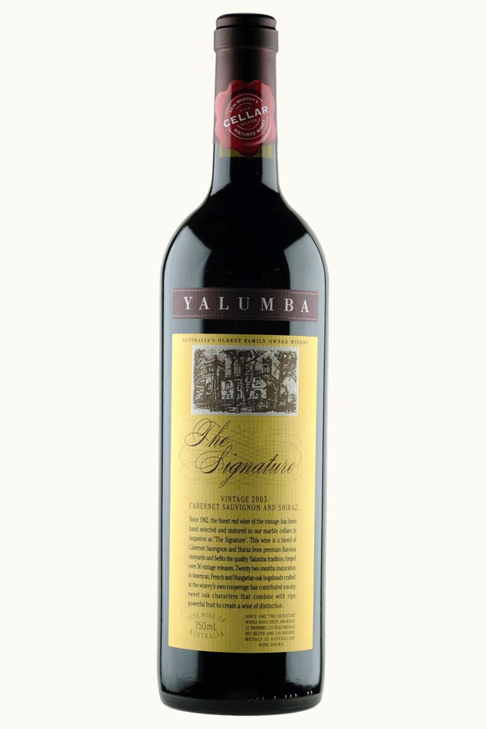 Yalumba Yalumba The Signature Cab Sauv SRA, 2003