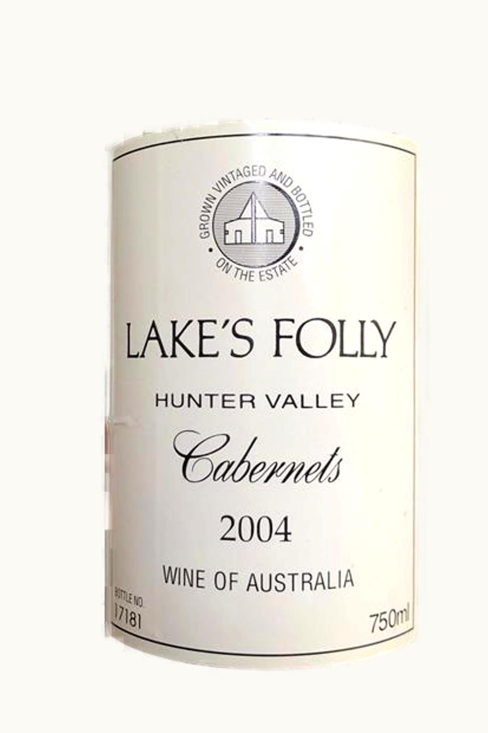 Lake's Folly Lake's Folly Cab Hunter Valley, 2003
