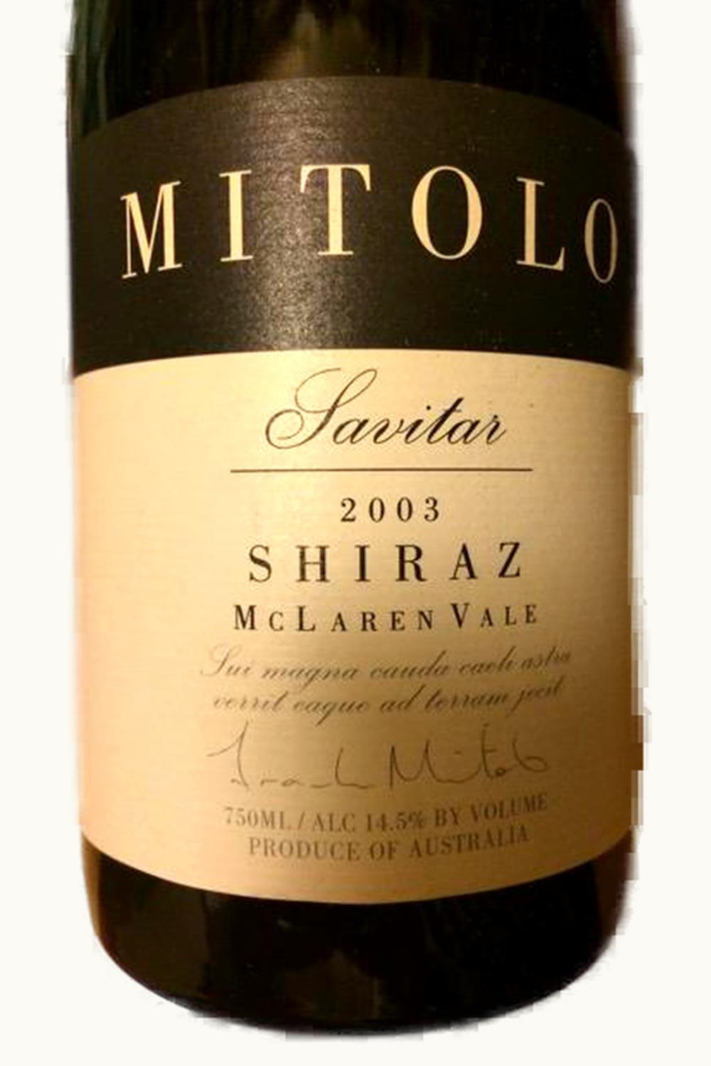 Mitolo Mitolo Savitar SRA, 2003