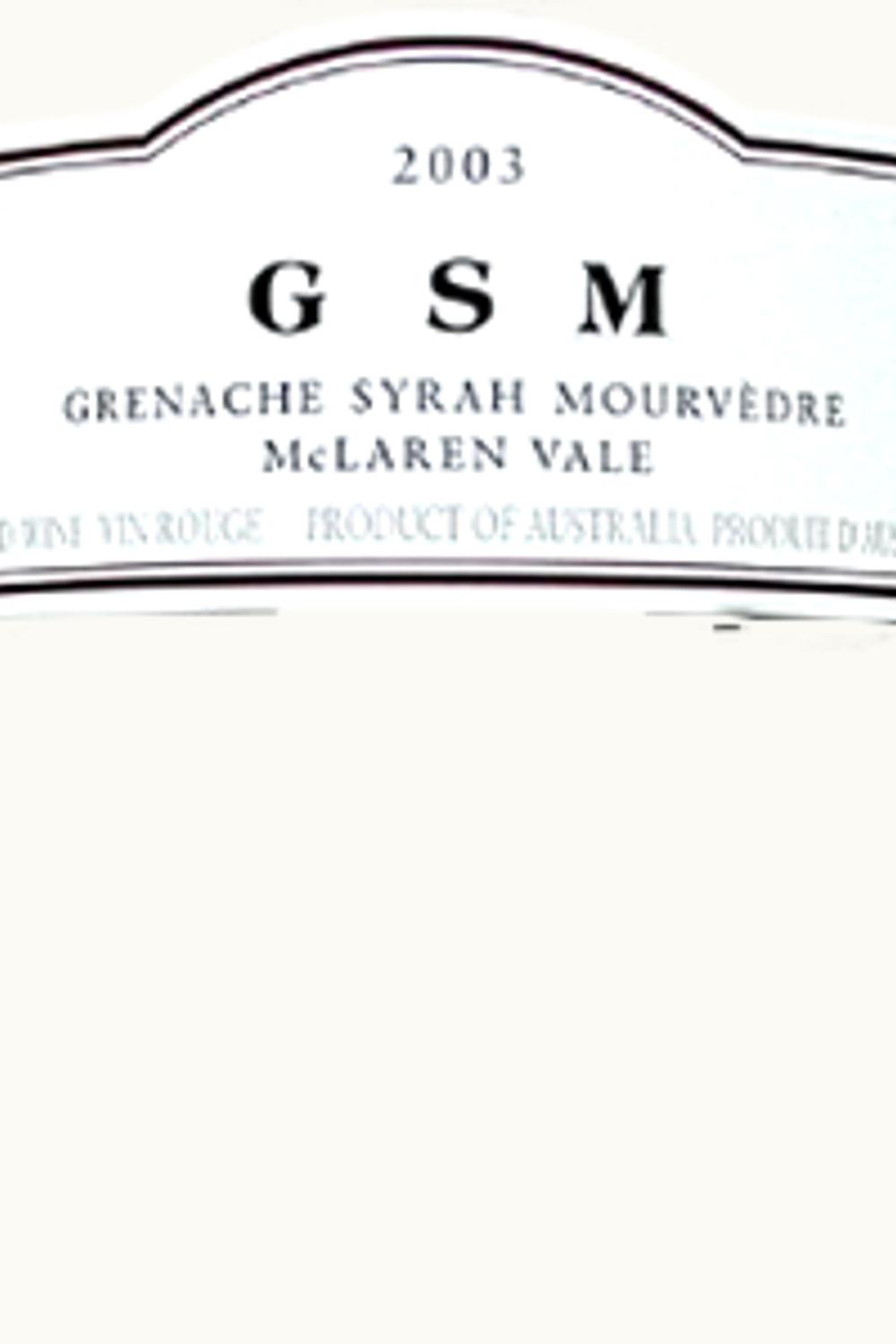 Rosemount Estate Rosemount Estate Grenache SRA Mourvedre, 2003