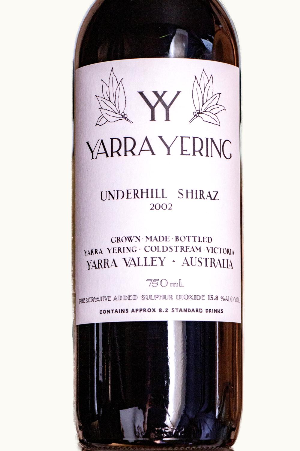 Yarra Yerring Yarra Yerring Underhill SRA, 2002