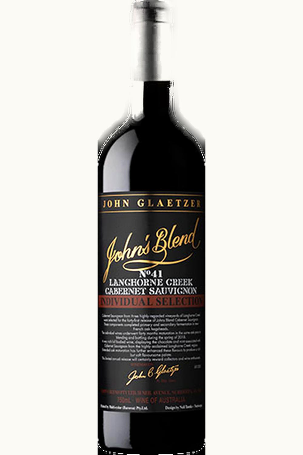 John Glaetzer John Glaetzer Blend Individual Select Cab Sauv, 2002