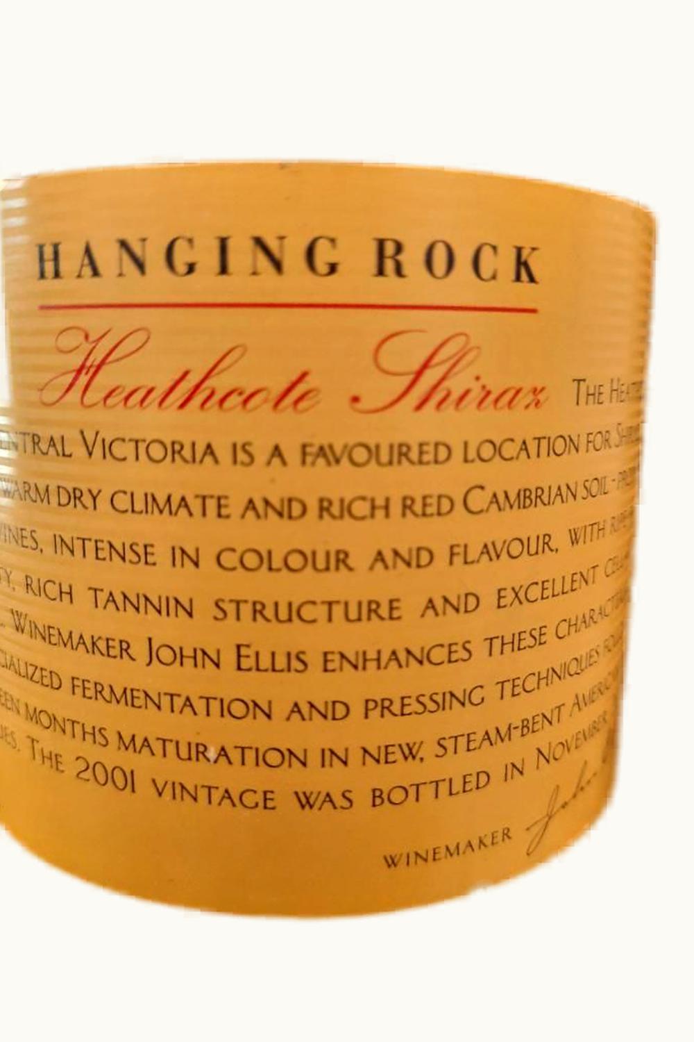 Hanging Rock Hanging Rock SRA, 2002