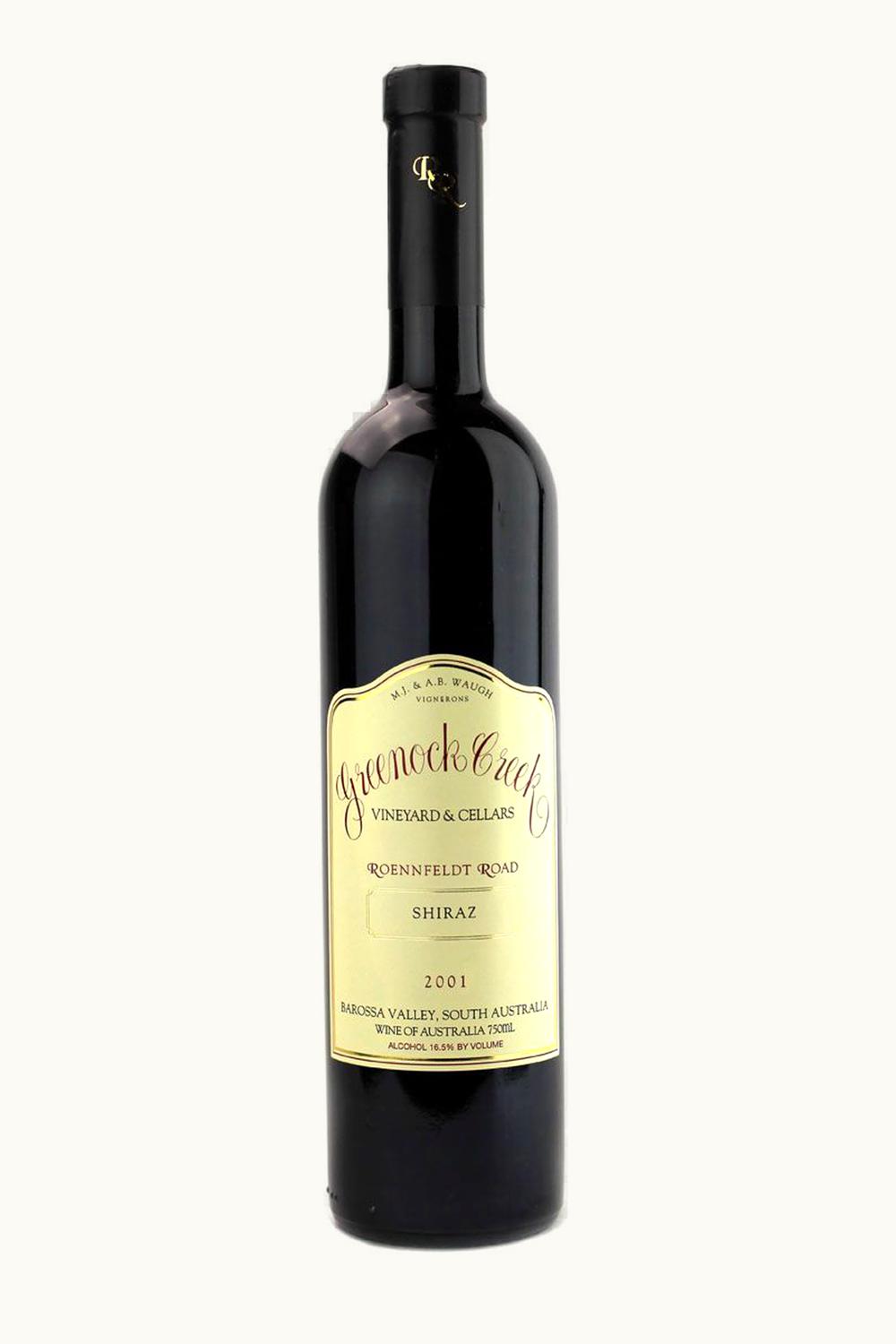 Greenock Creek Greenock Creek Roennfeldt Rd Cab Sauv, 2001