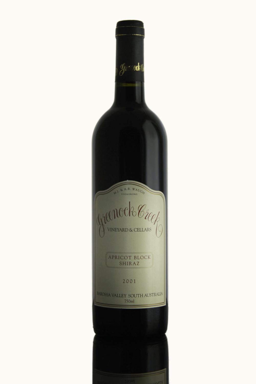 Greenock Creek Greenock Creek Apricot Block SRA, 2001