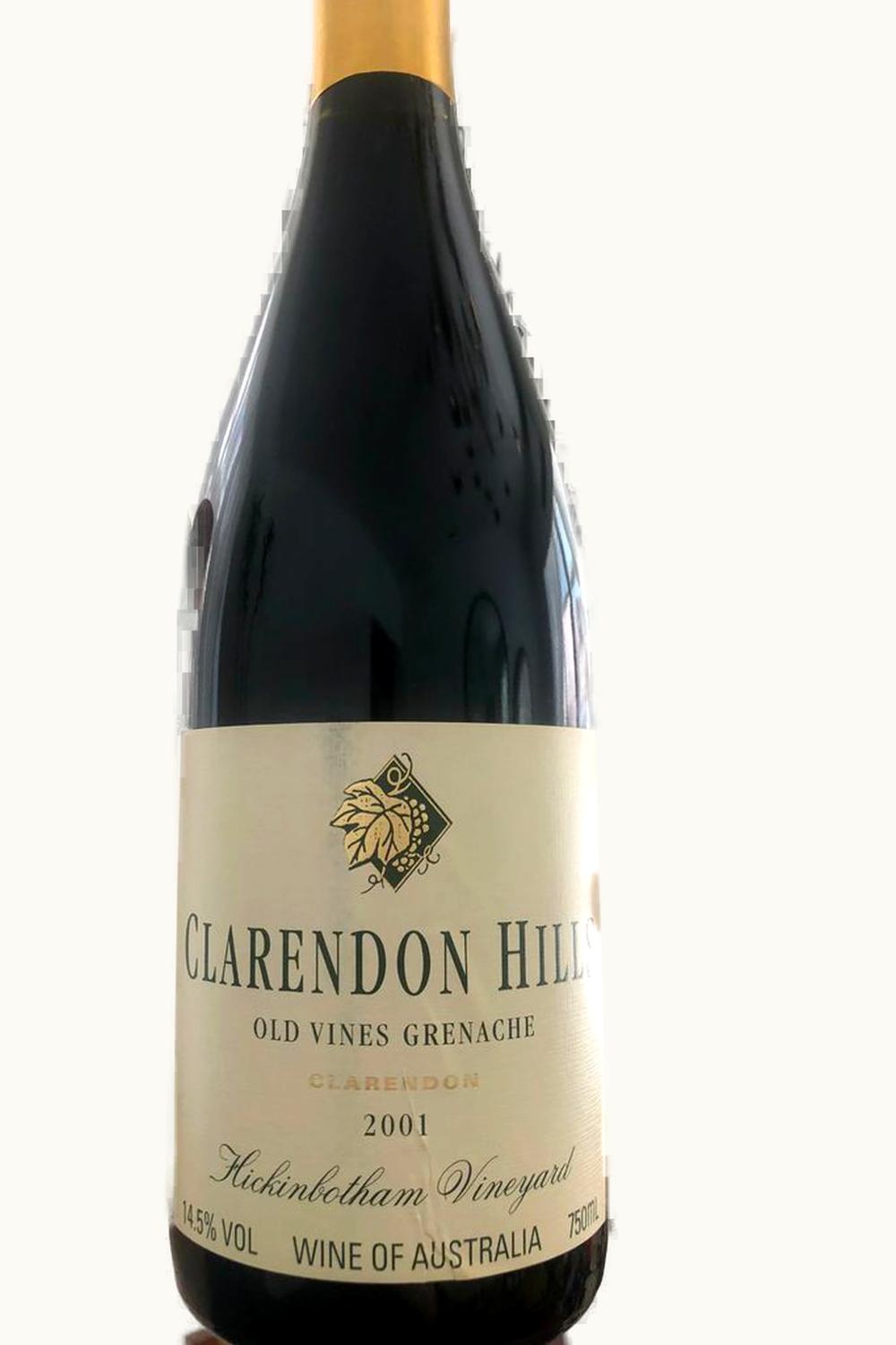 Clarendon Hills Clarendon Hills Hickinbotham Old Vines Grenache, 2001