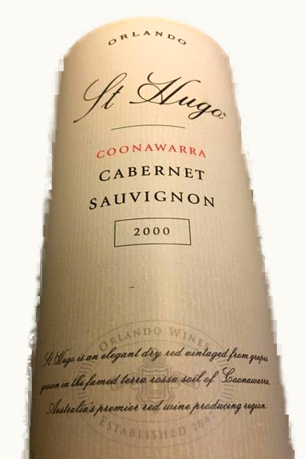 St Hugo St Hugo Cab Sauv, 2000