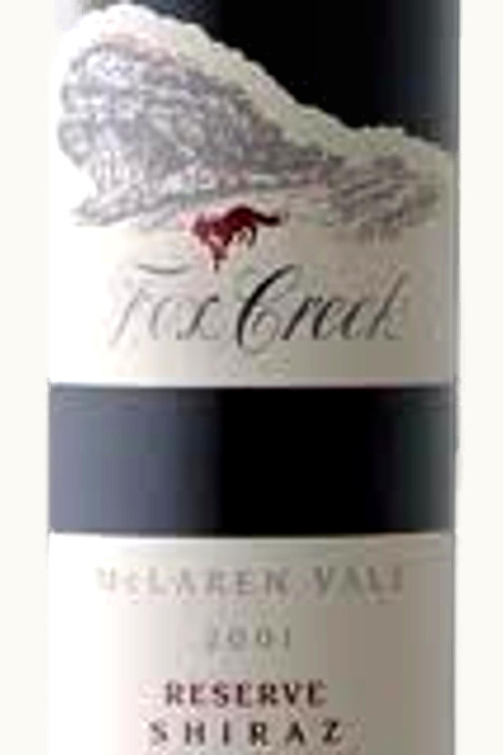 Fox Creek Fox Creek Reserve Shiraz, 1999