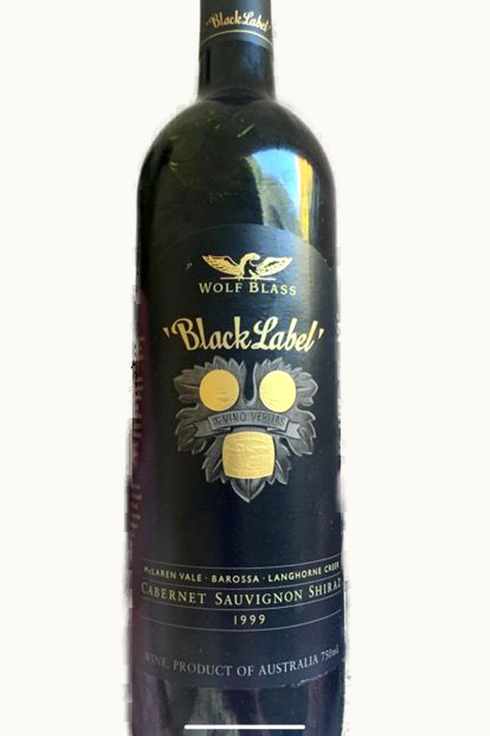 Wolf Blass Wolf Blass Black Label Shiraz Cab Sauv, 1999