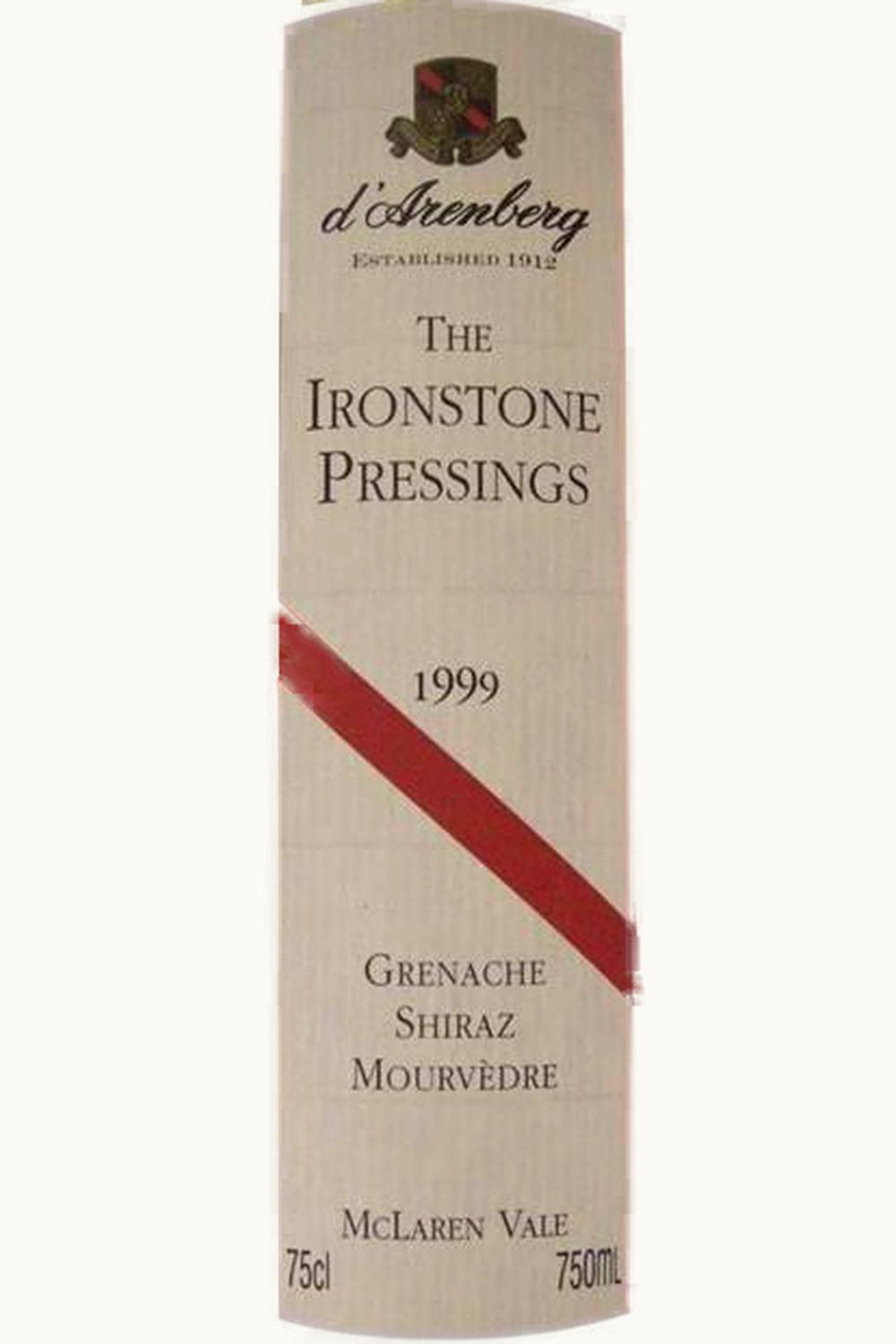 d'Arenberg d'Arenberg The Ironstone Pressing, 1999