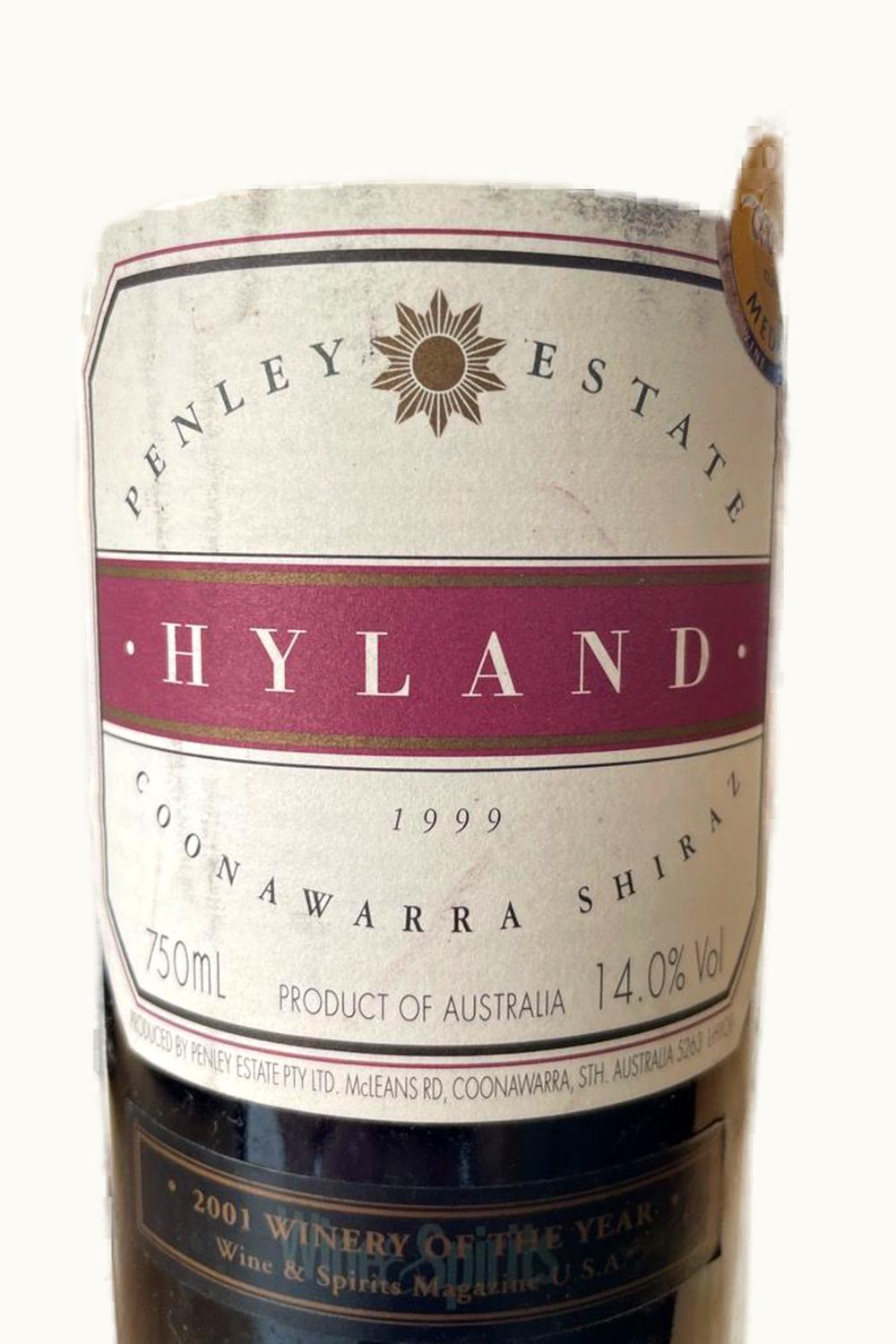 Penley Estate Penley Estate Hyland Shiraz, 1999