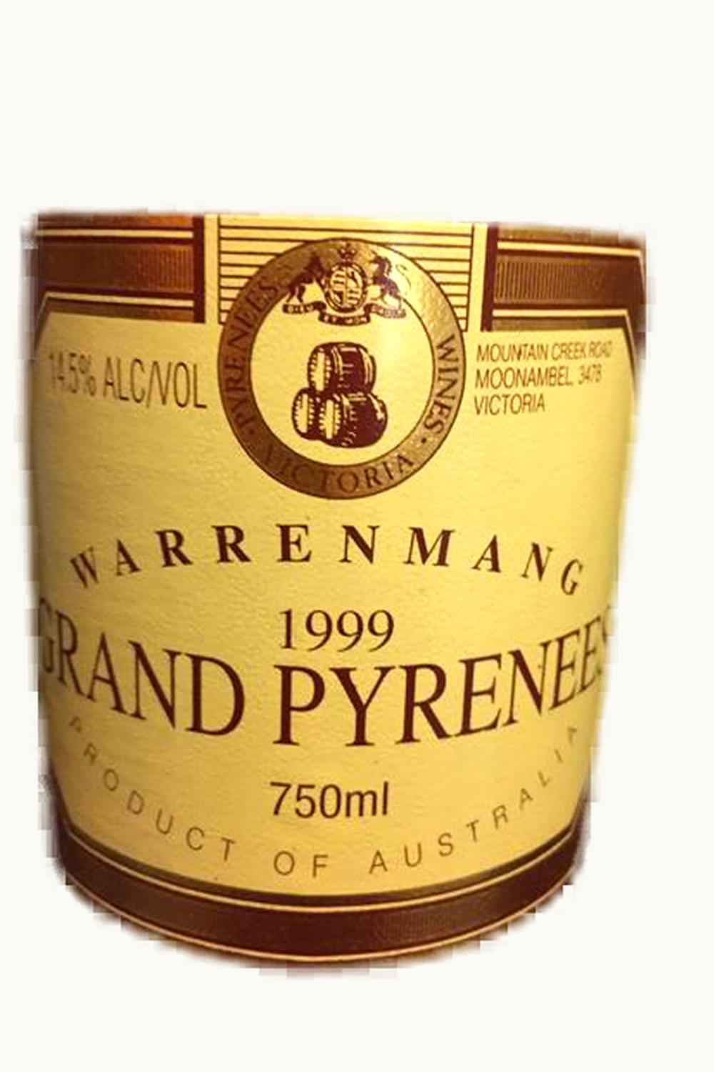 Warrenmang Estate Warrenmang Estate Grand Pyrenees, 1999