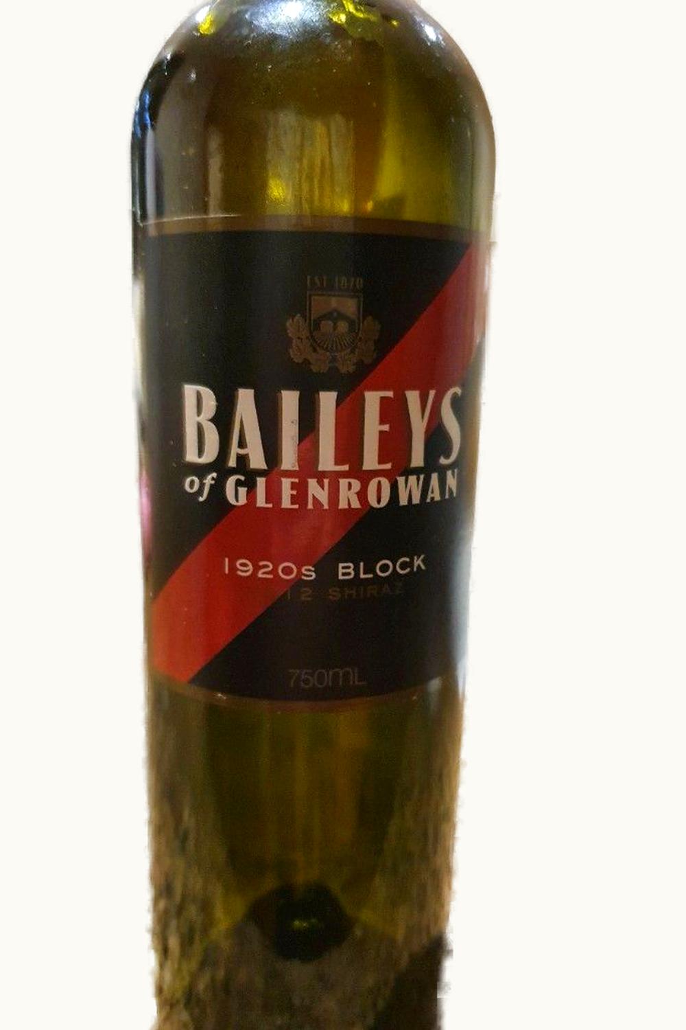 Baileys Baileys Block Shiraz, 1998