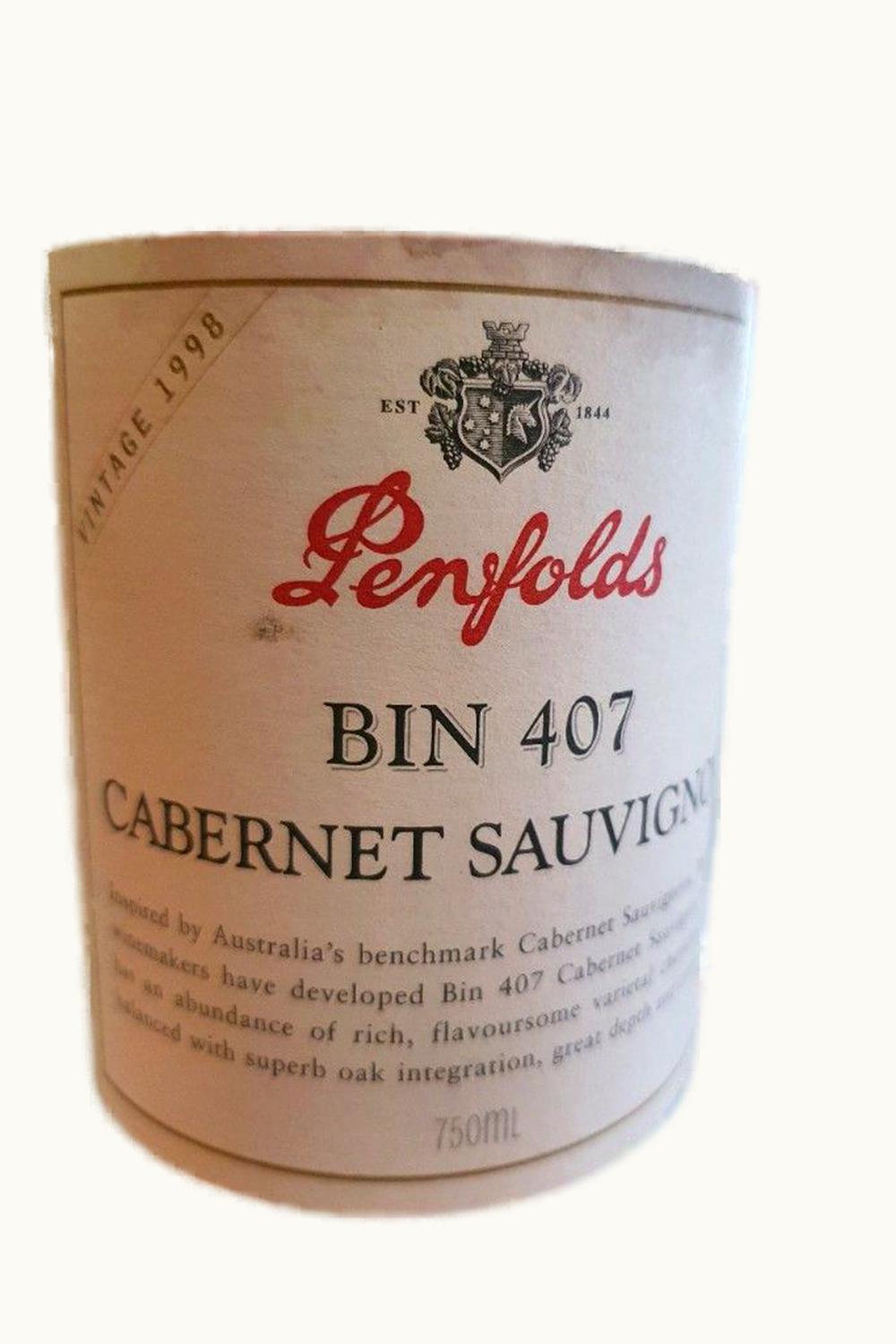 Penfolds Penfolds Bin 407 Cabernet Sauvignon, 1998