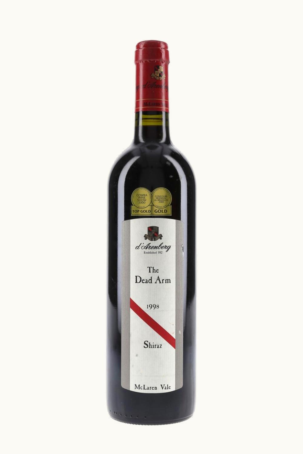 d'Arenberg d'Arenberg The Dead Arm Shiraz, 1998