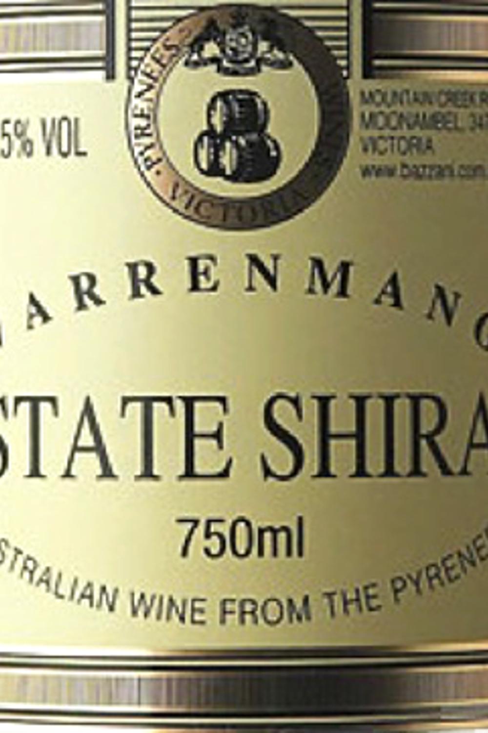 Warrenmang Estate Warrenmang Estate Shiraz, 1997