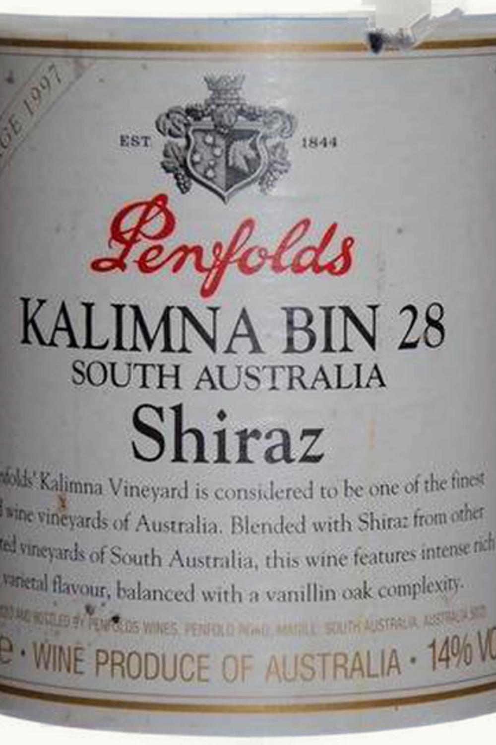 Penfolds Penfolds Bin 28 Kalimna Shiraz, 1997