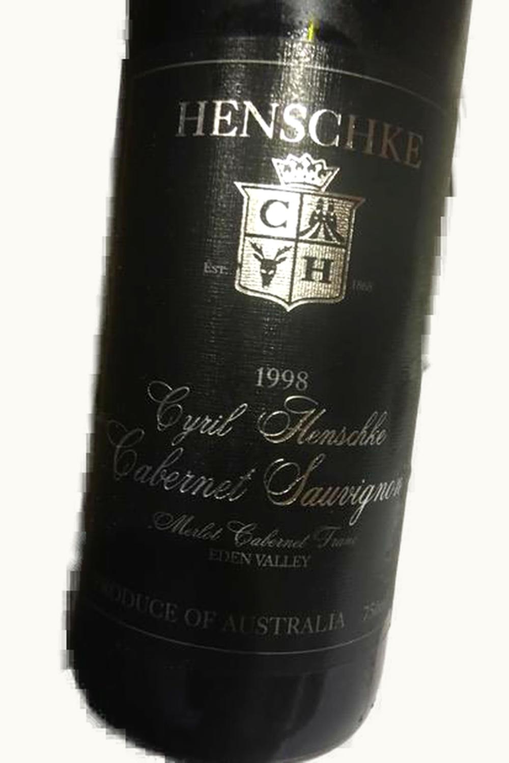 Henschke Henschke Cyril Cabernet Sauvignon, 1997