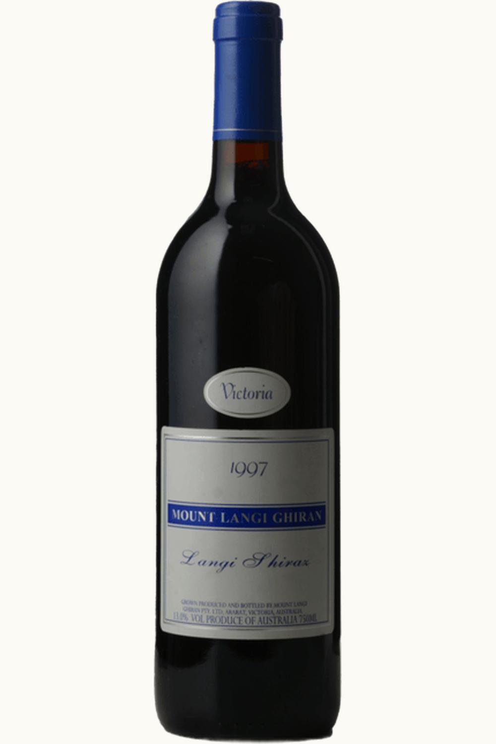 Mount Langi Ghiran Mount Langi Ghiran Shiraz, 1997