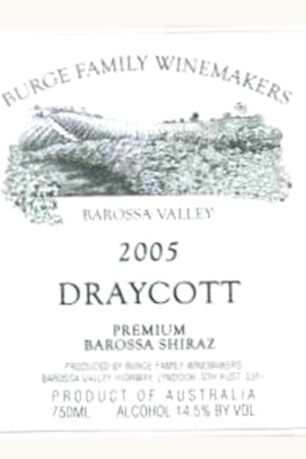 Burge Family Burge Family Draycott Shiraz, 1997