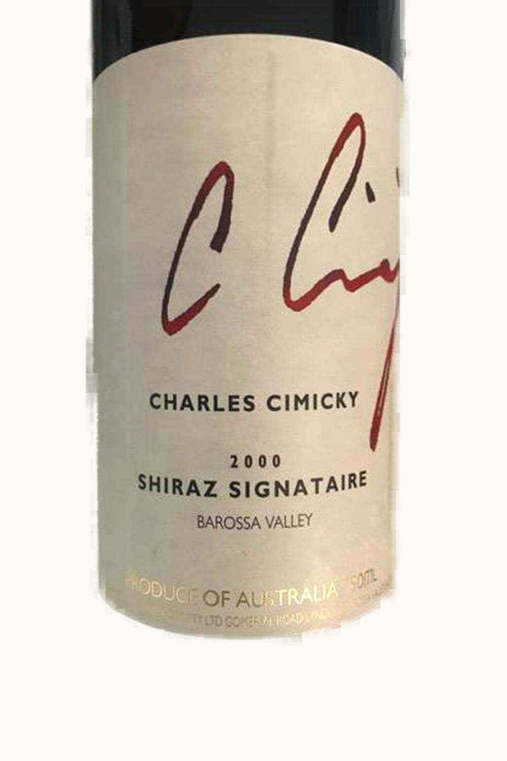 Charles Cimicky Charles Cimicky Reserve Shiraz, 1997