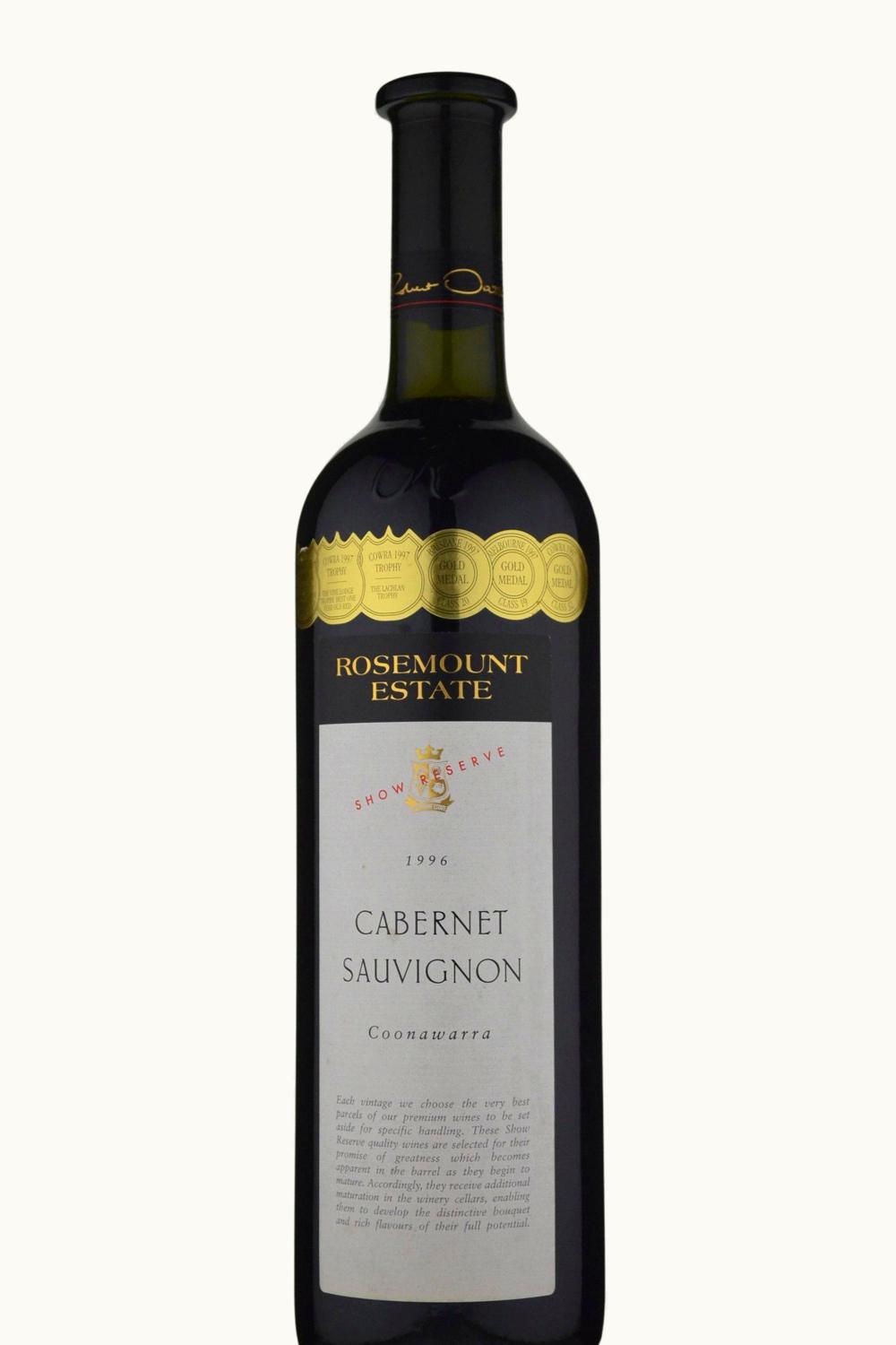 Rosemount Estate Show Reserve Cabernet Sauvignon, 1996
