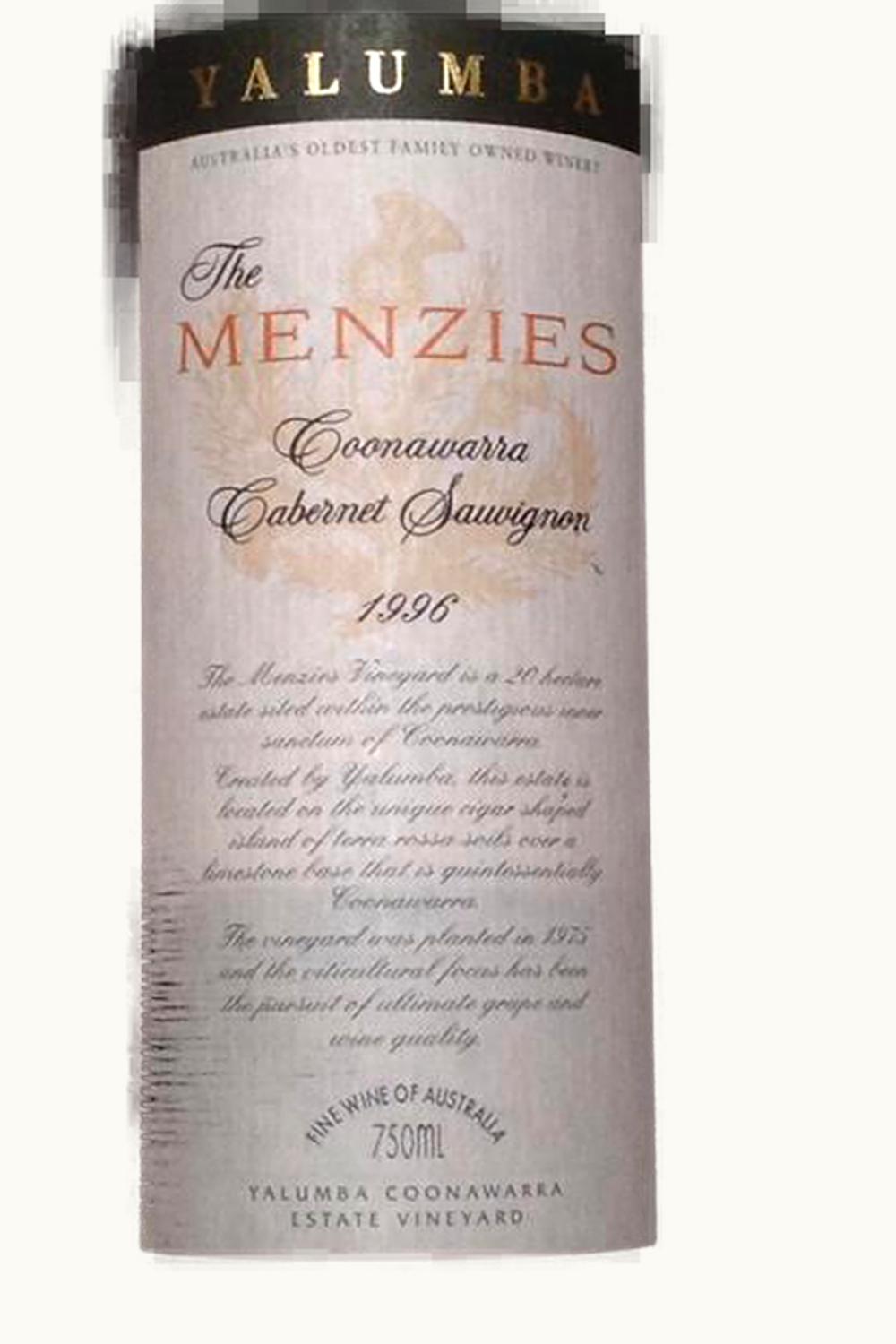 Yalumba The Menzies Cabernet Sauvignon, 1996