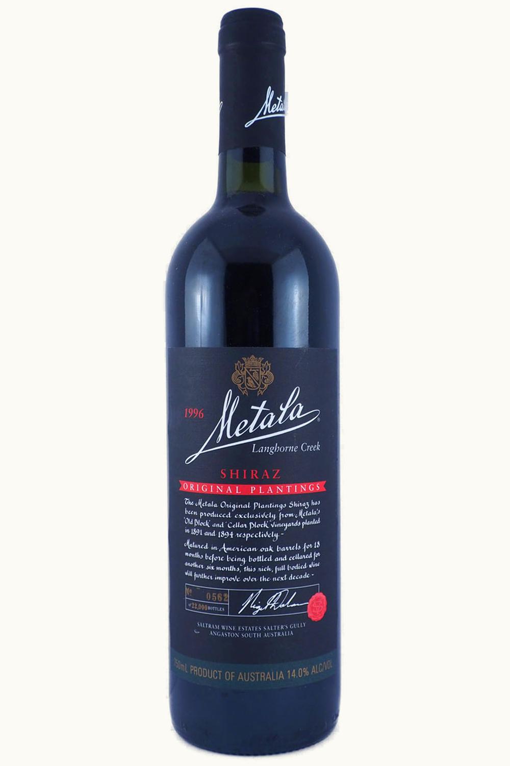 Saltram Metala Black Original Plantings Shiraz, 1996