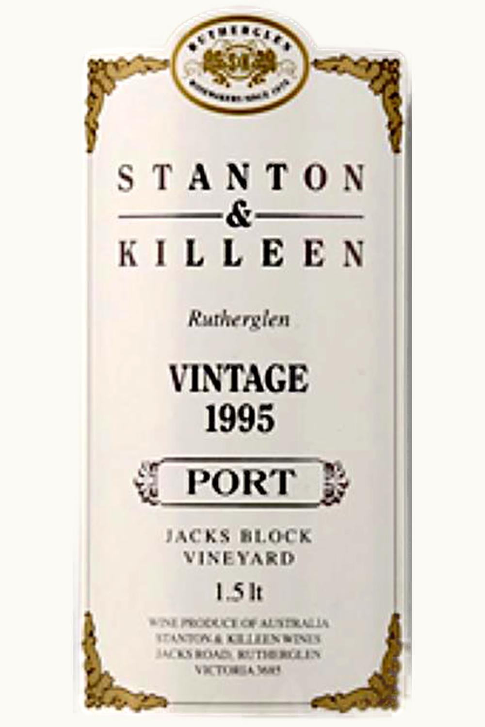 Stanton & Killeen Jack Block Vintage Port, 1995