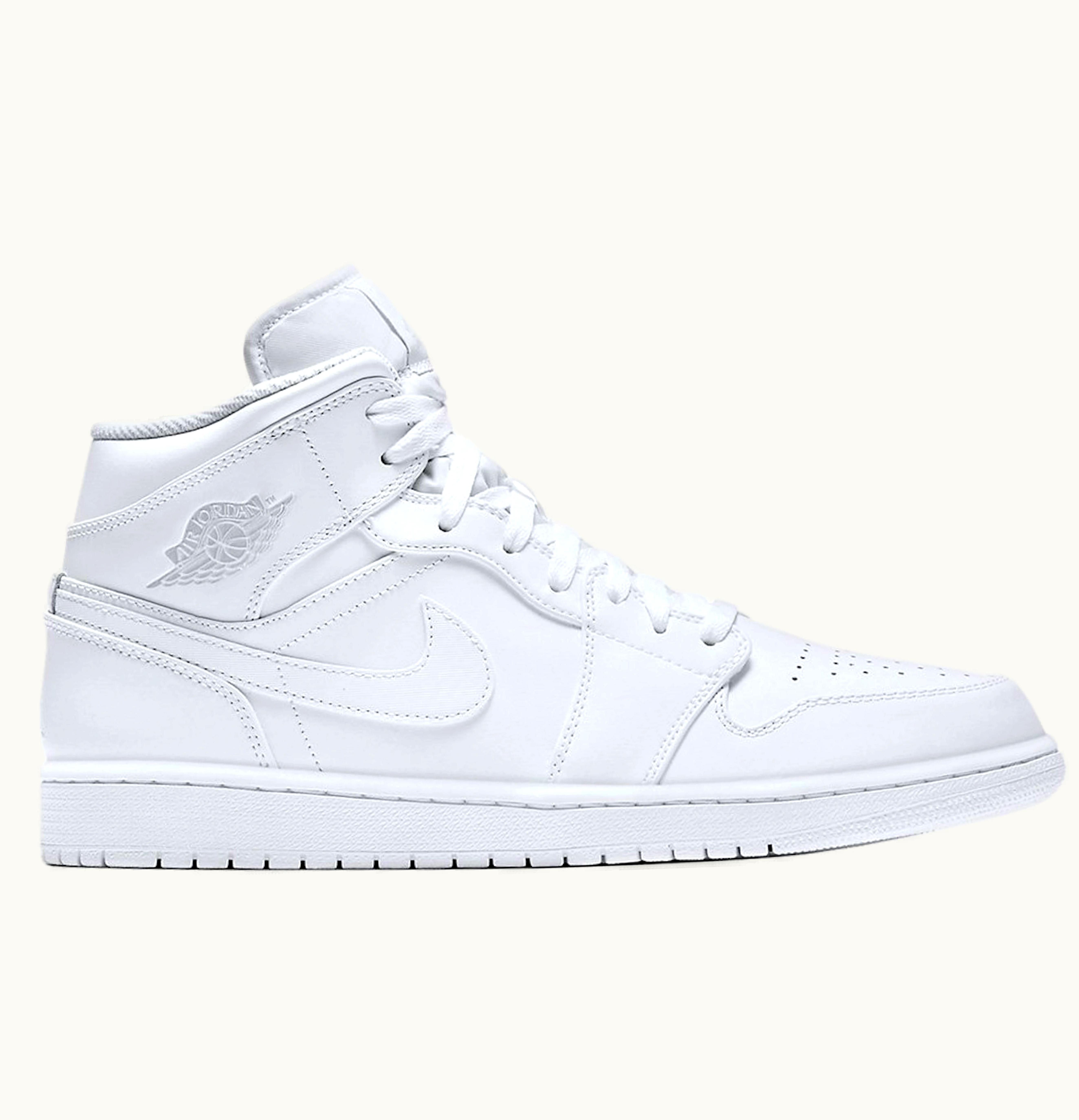 Jordan Air Jordan 1 Mid White Pure Platinum