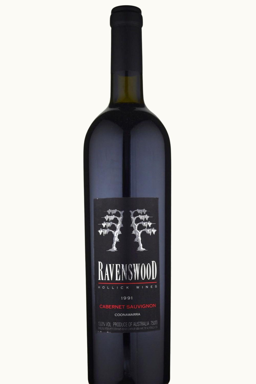 Hollick Hollick Ravenwood Cabernet Sauvignon, 1991