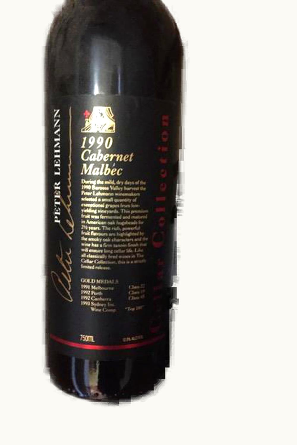 Peter Lehmann Cellars Collection Cabernet Sauvignon Malbec, 1990