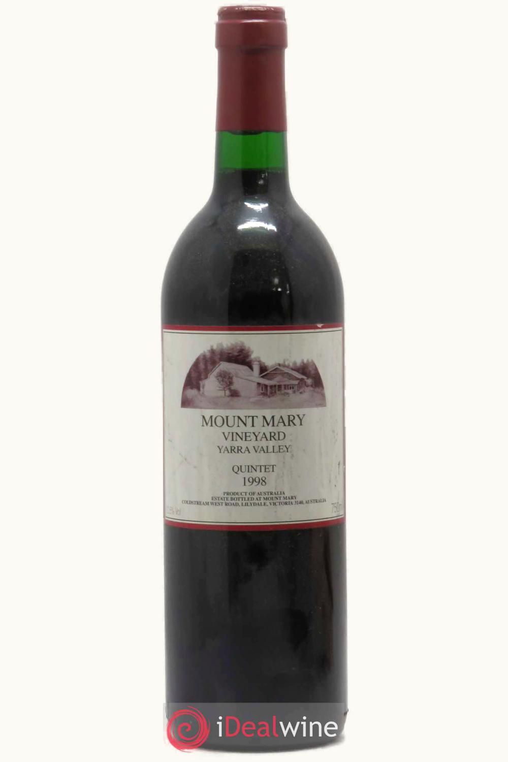 Mount Mary Quintet Red Blend, 1989