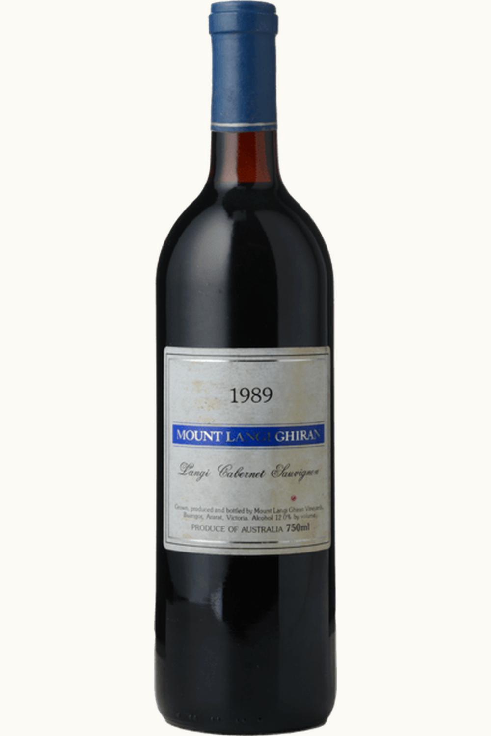 Mount Langi Ghiran Cabernet Sauvignon, 1989