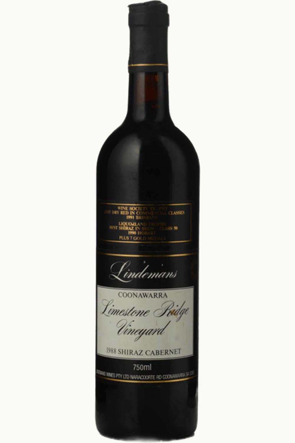 Lindeman's Lindeman's Limestone Ridge Shiraz Cabernet Sauvignon, 1988