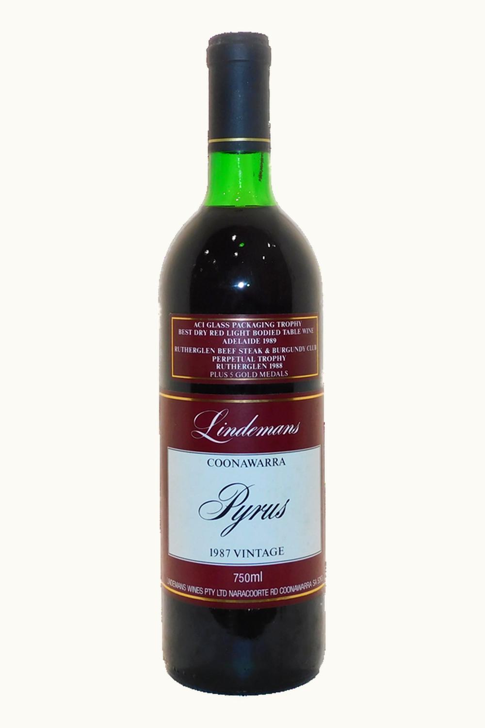 Lindeman's Lindeman's Pyrus Cabernet Sauvignon Merlot Malbec, 1987