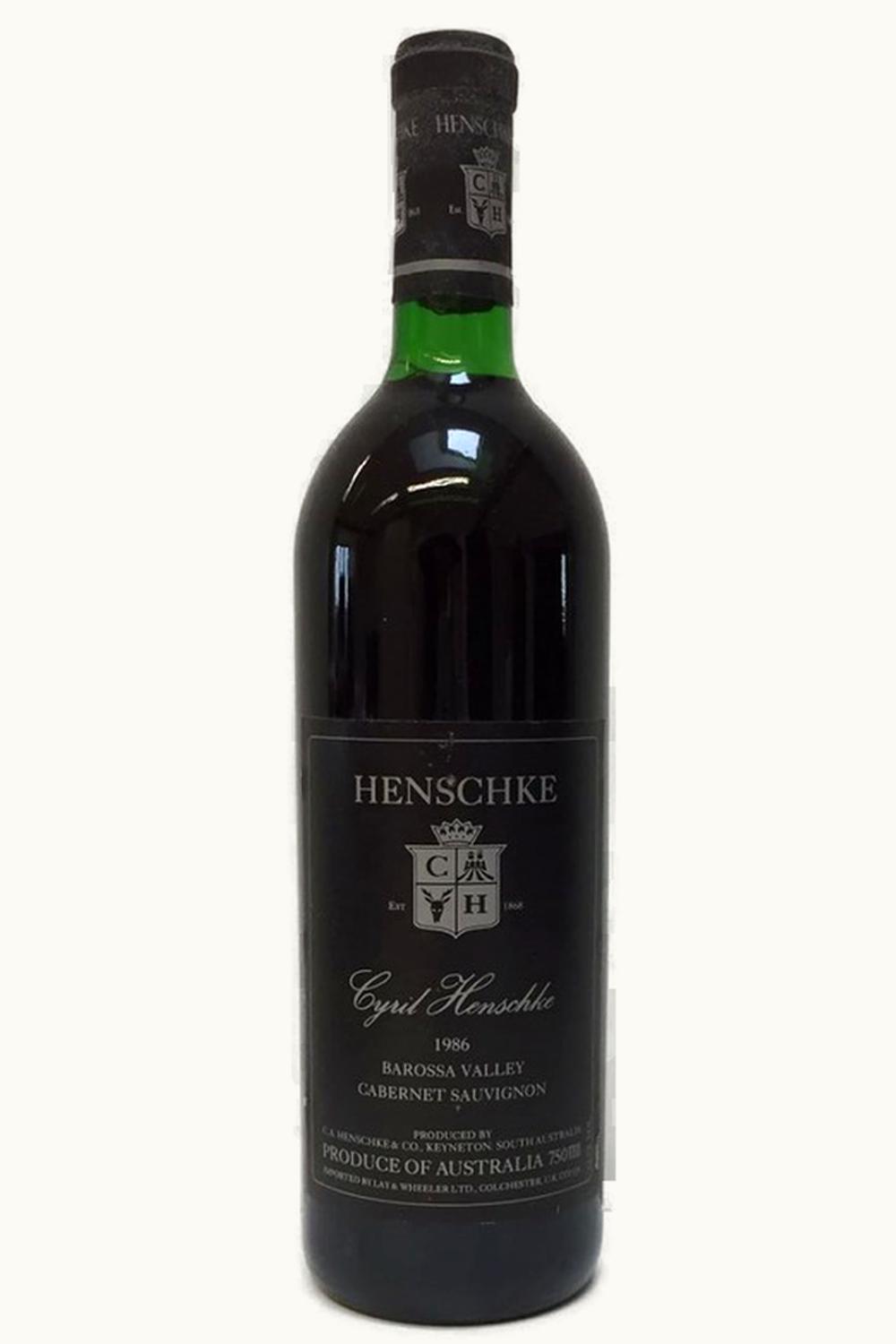 Henschke Cyril Cabernet Sauvignon, 1986