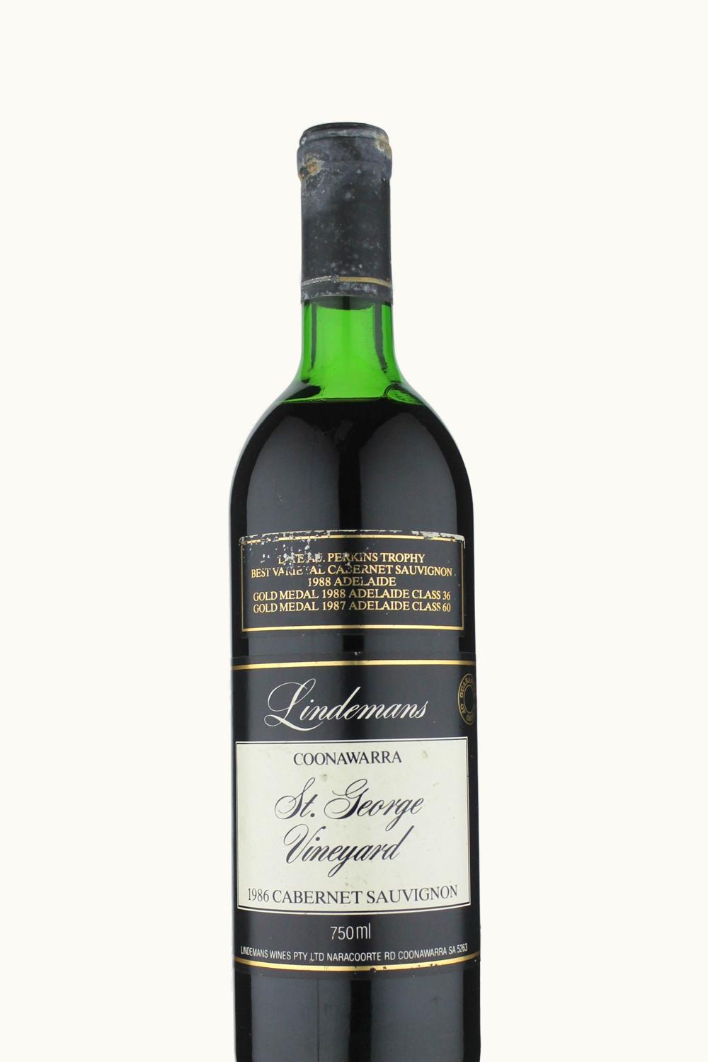 Lindeman's Lindeman's St. George Cabernet Sauvignon, 1986
