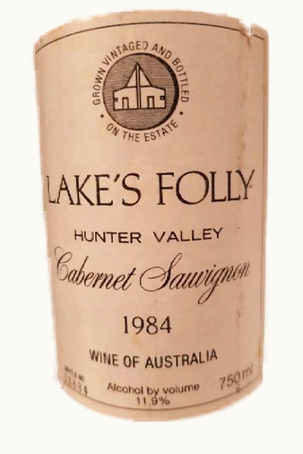 Lake's Folly Lake's Folly Cabernet Sauvignon, 1985