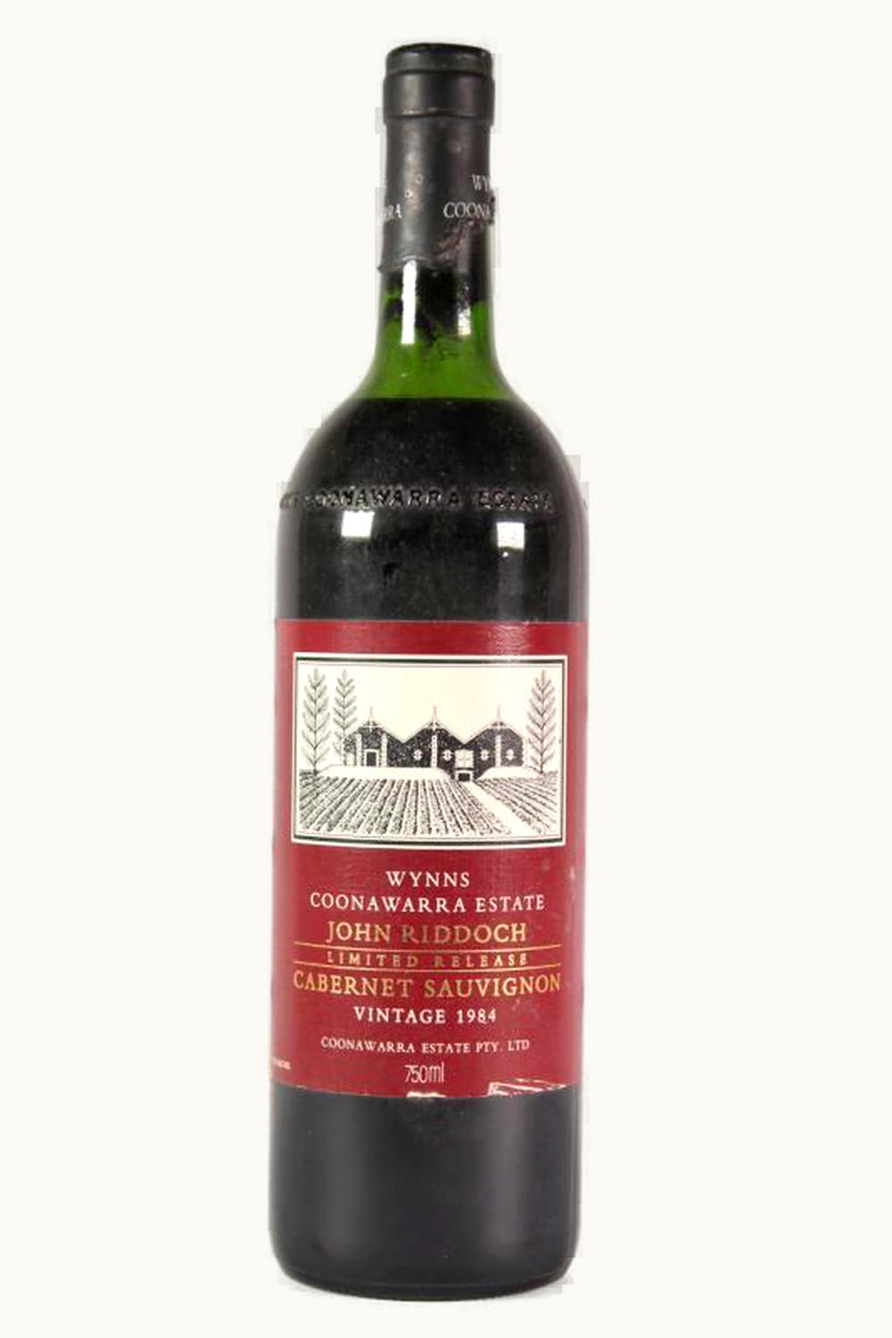 Wynns Estate John Riddoch Cabernet Sauvignon, 1984