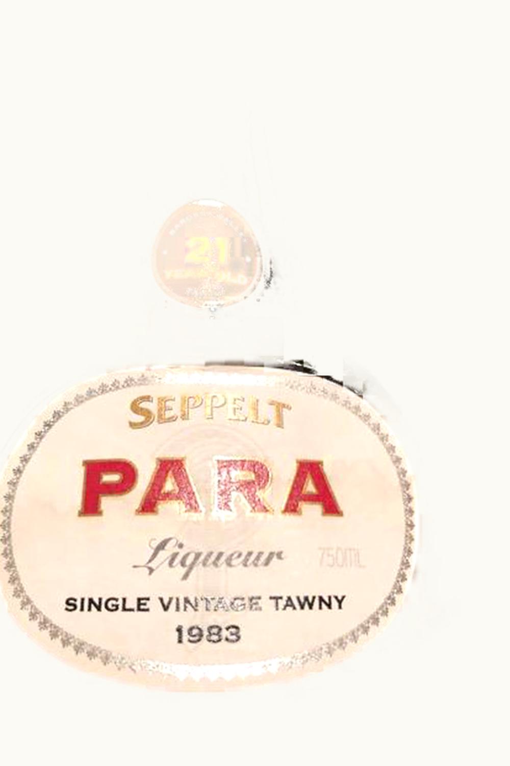 Seppeltsfield Seppeltsfield Para Liqueur Vintage Tawny, 1983