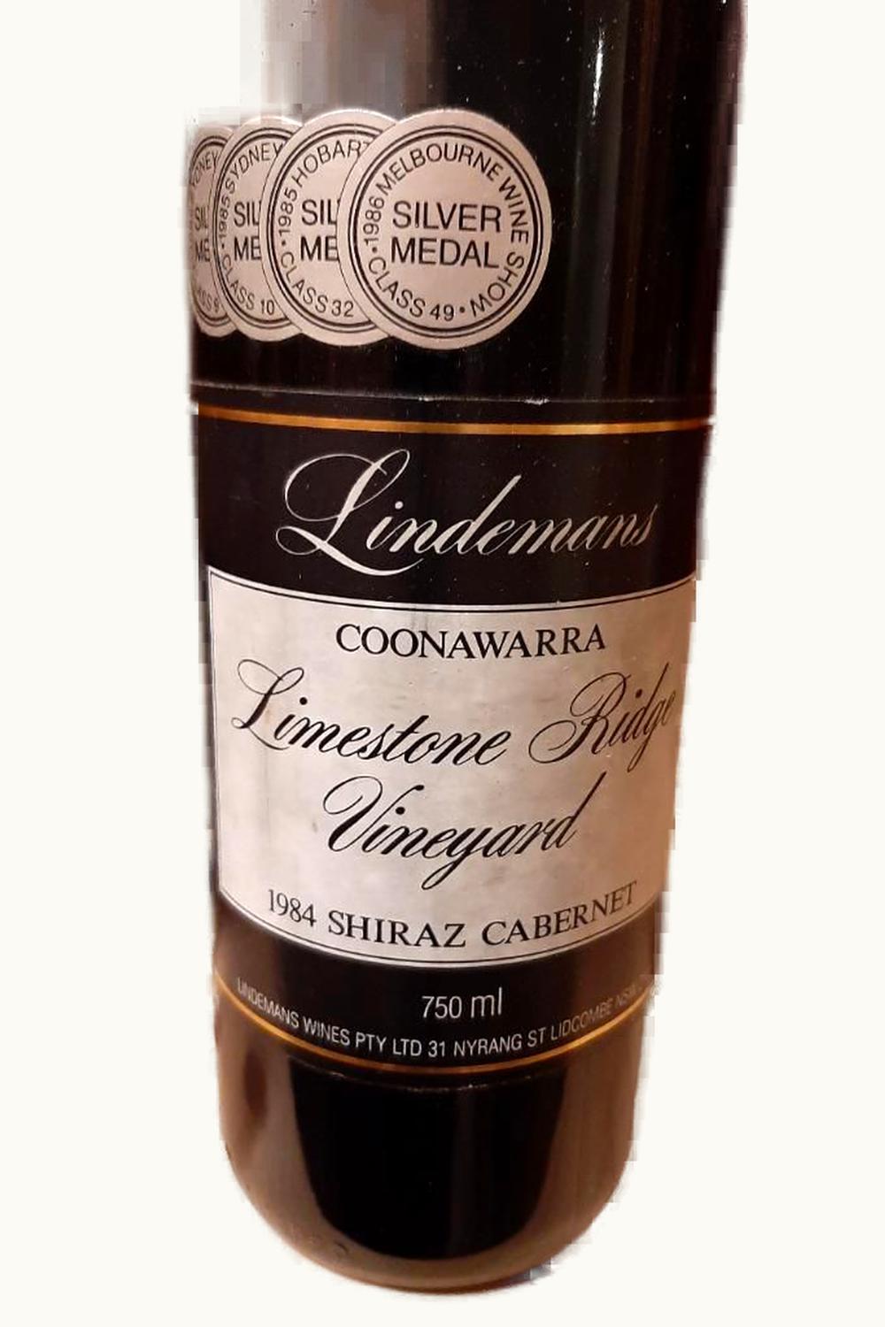 Lindeman's Lindeman's Limestone Ridge Cabernet Sauvignon, 1982