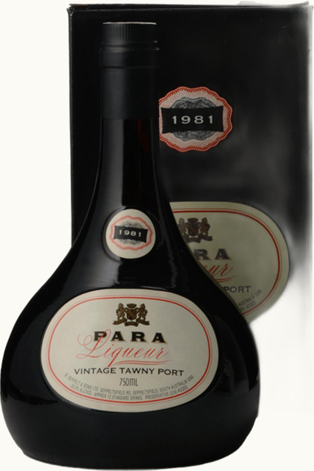 Seppeltsfield Seppeltsfield Para Liqueur Vintage Tawny, 1981