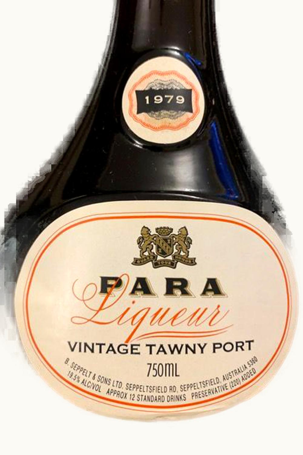 Seppeltsfield Para Vintage Tawny, 1979