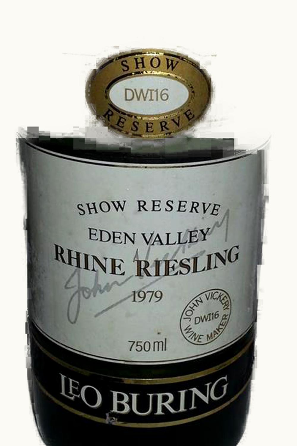 Leo Buring Leo Buring Leonay Show Reserve Rhine Riesling, 1979