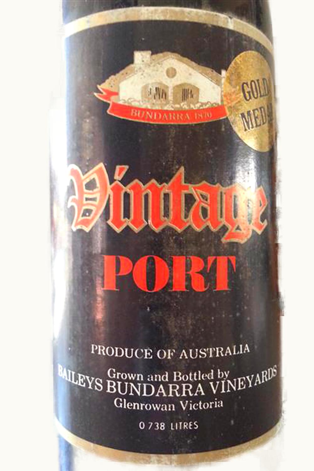 Baileys Baileys Bundarra Vintage Port, 1978