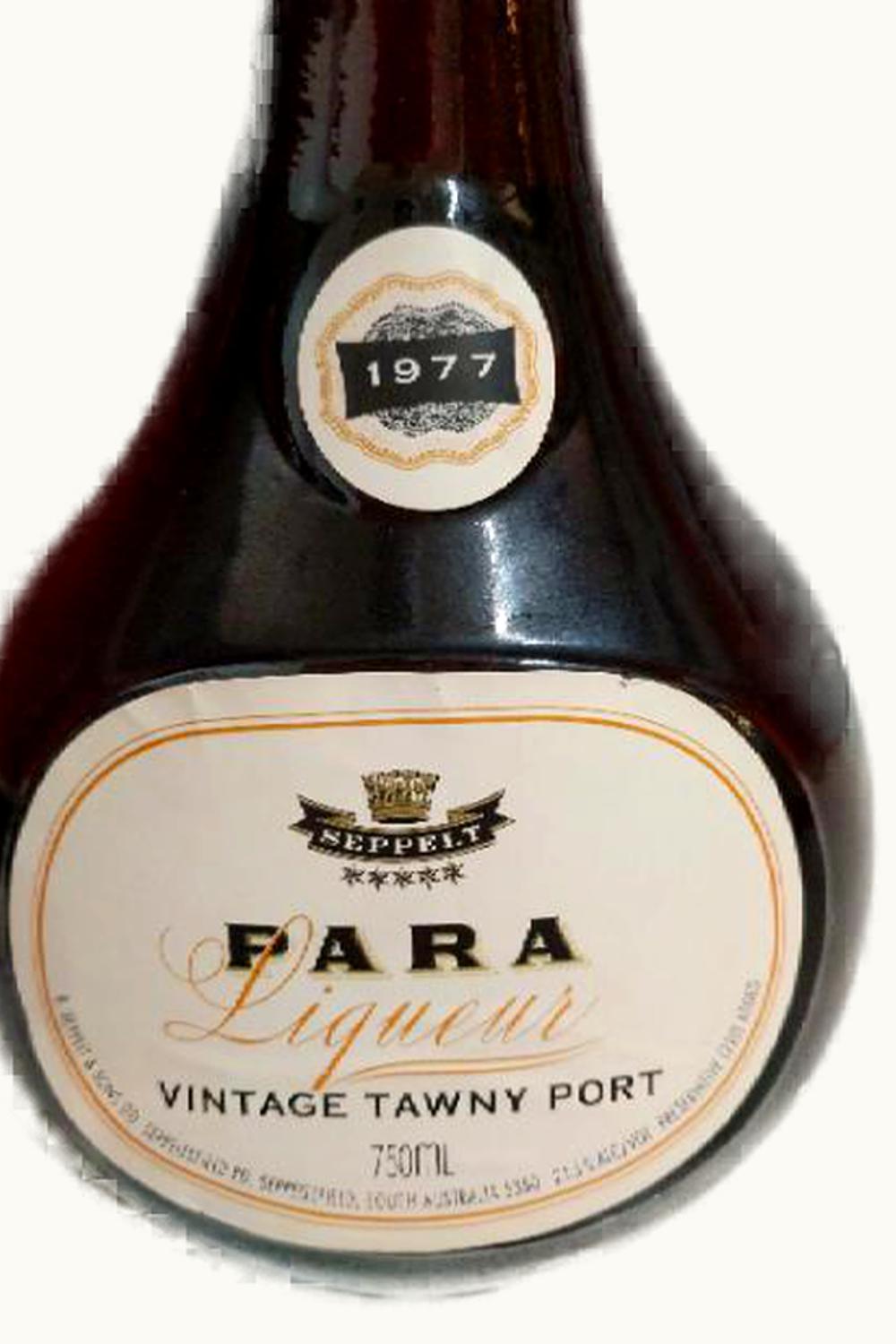 Seppeltsfield Para Vintage Tawny, 1977
