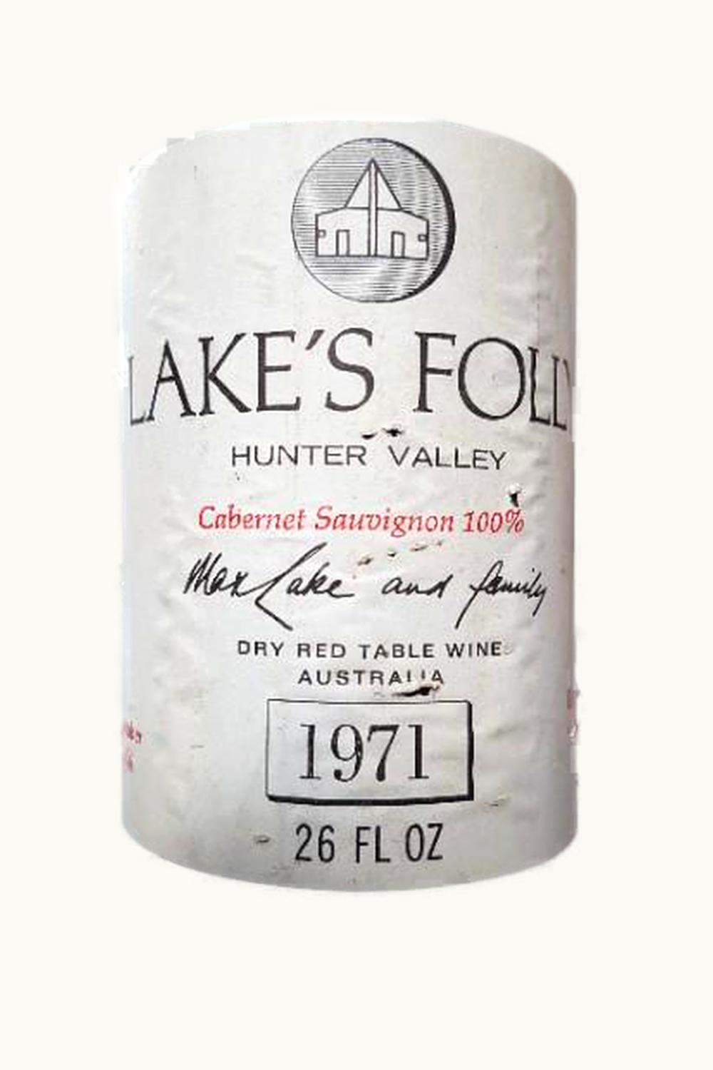 Lake's Folly Lake's Folly Cabernet Sauvignon, 1972