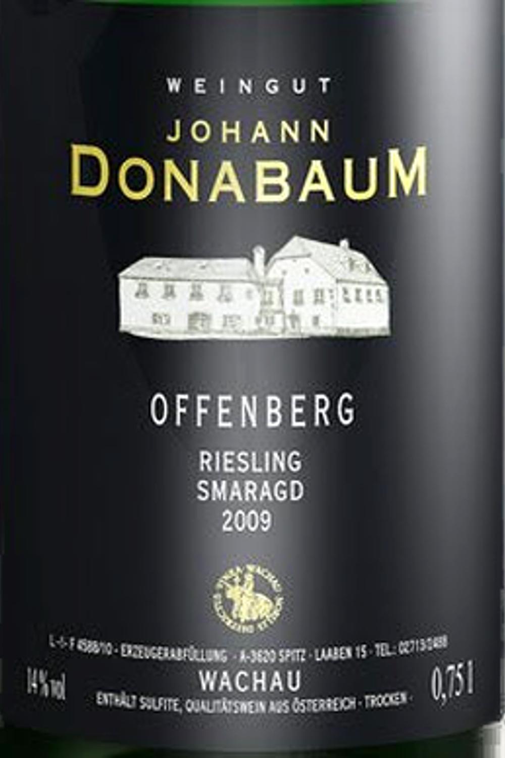 Johann Donabaum Johann Donabaum Ltd Edition Riesling Smaragd Wachau Austria, 2021
