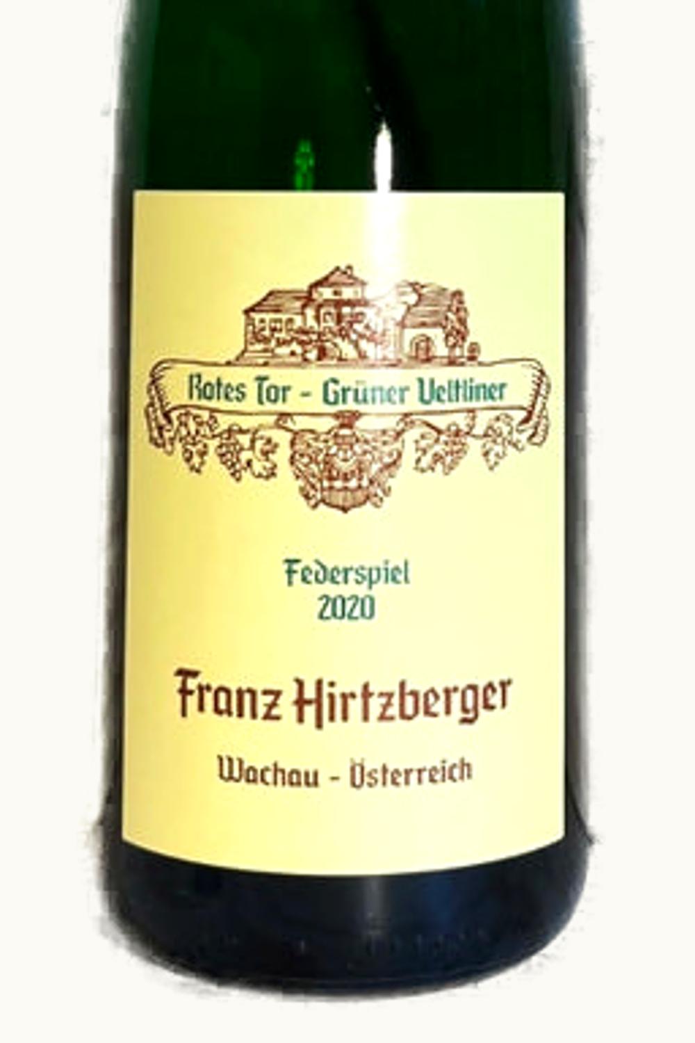 Franz Hirtzberger Franz Hirtzberger Rote Tor Gruner Veltliner Smaragd Wachau Austria, 2020